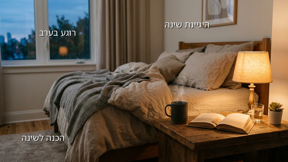 צעדים ראשונים לשגרת ערב מרגיעה למתחילים